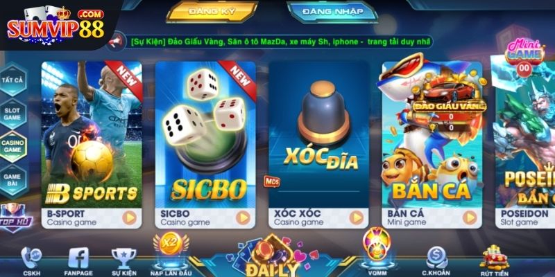 Giới thiệu game Rồng Hổ Sumvip