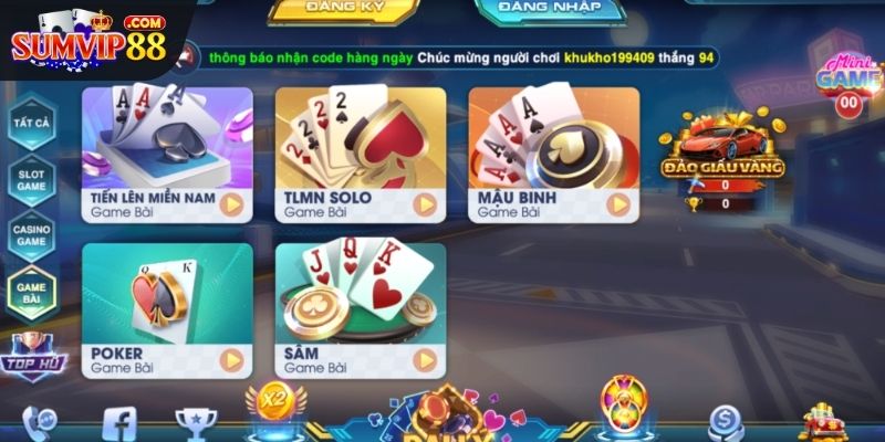 Giới thiệu game Sâm Sumvip